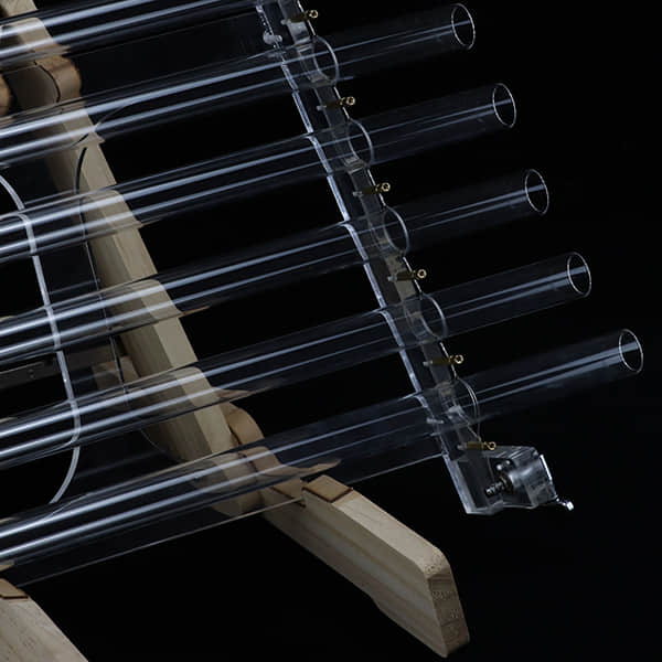 432Hz / 440Hz Hand‑made Crystal Harp with Carrying Case (SQ001)