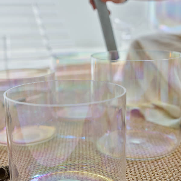 Aurora Alchemy Crystal Singing Bowl (LJG003)