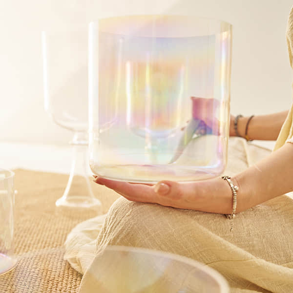 Aurora Alchemy Crystal Singing Bowl (LJG003)